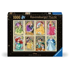 Ravensburger 1000 db-os puzzle - Disney Princess - Art nouveau hercegnők (12000497)