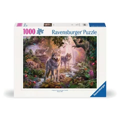 Ravensburger 1000 db-os  puzzle - Farkascsalád nyáron (12000465)