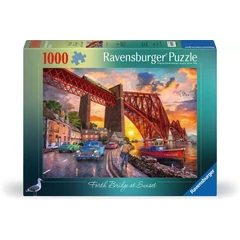 Ravensburger 1000 db-os puzzle - Forth Bridge at Sunset (12000125)