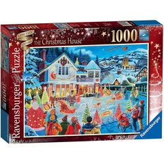 Ravensburger 1000 db-os puzzle - Karácsonyi ház (16849)