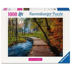 Ravensburger 1000 db-os puzzle  - Őszi faösvény (12001764)