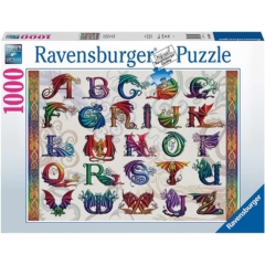 Ravensburger 1000 db-os puzzle - Sárkány ABC (16814)