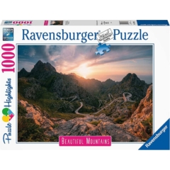 Ravensburger 1000 db-os  puzzle - Beautiful Mountains - Serra de Tramuntana, Mallorca (17313)