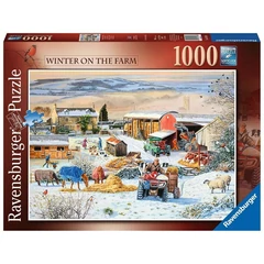 Ravensburger 1000 db-os puzzle - Tél a farmon (16478)