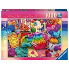 Ravensburger 1000 db-os puzzle - Vintage kötés (17620)