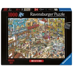 Ravensburger 1000 db-os puzzle - Western filmforgatás (12001894)