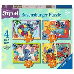 Ravensburger 4 az 1-ben puzzle (12,16,20,24 db-os) - Stitch (12001069)