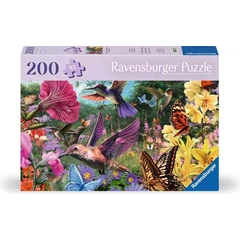 Ravensburger 200 db-os puzzle - Kolibri és pillangó (12001369)