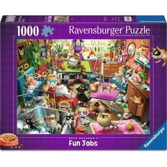 Ravensburger 1000 db-os puzzle - Macskaápoló (12001857)