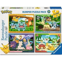 Ravensburger 4 x 100 db-os puzzle - Pokémon (12004286)