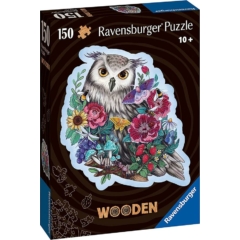 Ravensburger 150 db-os fa sziluett puzzle - Mysterious Owl (17511)