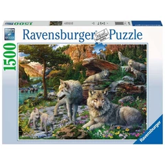 Ravensburger 1500 db-os puzzle - Farkasfalka (16598)