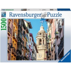 Ravensburger 1500 db-os puzzle - Pamplona, Spanyolország (16709)