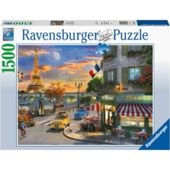 Ravensburger 1500 db-os puzzle - Romantikus Párizs (80497)