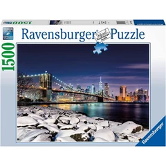 Ravensburger 1500 db-os puzzle - Tél New York-ban (17108)