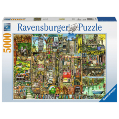 Ravensburger 5000 db-os puzzle - Szeszélyes város - Colin Thompson (17430)