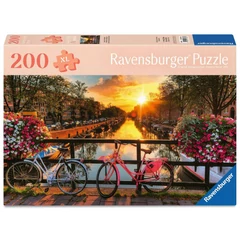 Ravensburger 200 db-os puzzle  - Naplemente Amszterdamban (12001733)