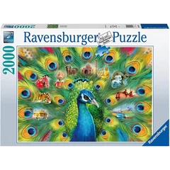 Ravensburger 2000 db-os puzzle - Páva (16567)
