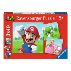 Ravensburger 3 x 49 db-os puzzle - Super Márió (05186)