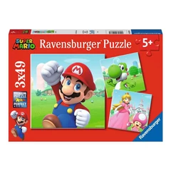 Ravensburger 3 x 49 db-os puzzle - Super Márió (05186)