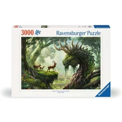 Ravensburger 3000 db-os puzzle - Ébredő erdei sárkány (12000808)