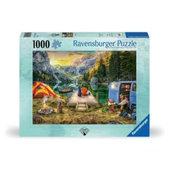 Ravensburger 1000 db-os puzzle - Nyugodt kempingezés (12000076)