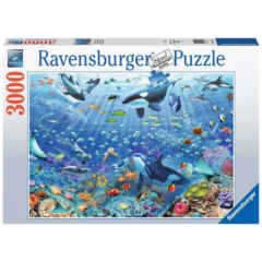 Ravensburger 3000 db-os puzzle - Színes víz alatti világ (17444)