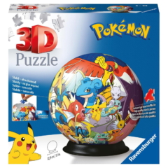 Ravensburger 72 db-os 3D gömb puzzle - Pokémon (11785)