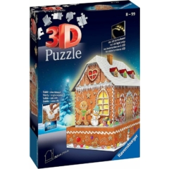 Ravensburger 216 db-os 3D puzzle - Mézeskalács ház (11237)