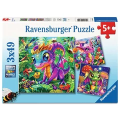 Ravensburger 3x49 db-os puzzle - Bébisárkányok (12004301)