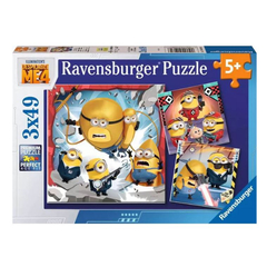 Ravensburger 3 x 49 db-os puzzle - Minyonok 4 (12001061)