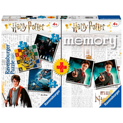 Ravensburger 4 az 1-ben puzzle és memóriajáték - Harry Potter (05054)