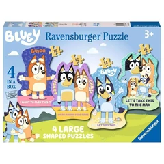 Ravensburger 4 az 1-ben Sziluett puzzle (10,12,14,16 db-os) - Bluey (03132)