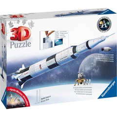 Ravensburger 432 db-os 3D puzzle - Apollo Saturn V Rakéta (11545)