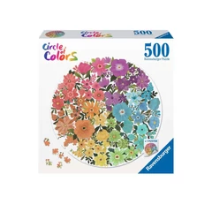 Ravensburger 500 db-os kör puzzle - Virágok (17167)