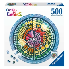 Ravensburger 500 db-os puzzle - Circle of Colors - Candy (17350)