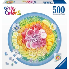 Ravensburger 500 db-os puzzle - Circle of Colors - Poke Bowl (17351)