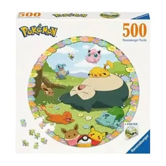 Ravensburger 500 db-os kör puzzle - Pokemonok virágok között (12001131)