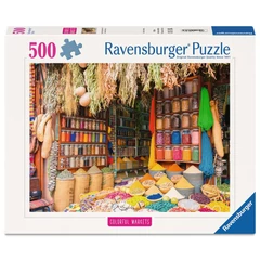 Ravensburger 500 db-os puzzle  - Színes fűszerek, Marokkó (12001816)