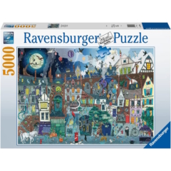 Ravensburger 5000 db-os puzzle - Fantasztikus utca (17399)