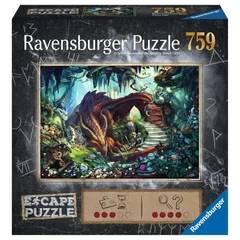 Ravensburger 759 db-os Exit puzzle - A Sárkány-barlangban (17529)