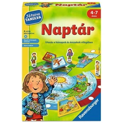 Ravensburger - Játszva tanulva - Naptár  társasjáték (24780)