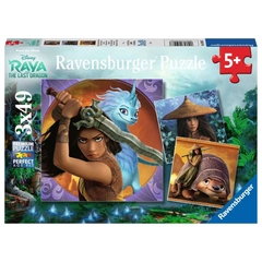 Ravensburger 3 x 49 db-os puzzle - Raya és az utolsó sárkány (05098)