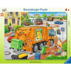 Ravensburger 35 db-os puzzle - Hulladékgyűjtés (06346)
