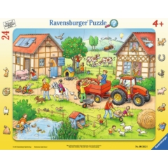 Ravensburger 24 db-os keretes puzzle - Én kicsi farmom (06582)