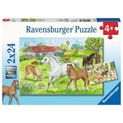Ravensburger 2 x 24 db-os puzzle - Paripák (07833)
