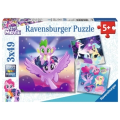 Ravensburger 3 x 49 db-os puzzle - My Little Pony - Póni kaland (08027)