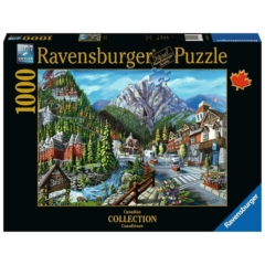 Ravensburger 1000 db-os puzzle - Üdvözöljük Banffban! (16481)