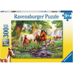 Ravensburger 300 db-os XXL puzzle - Lovak a folyónál (12904)
