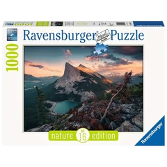 Ravensburger 1000 db-os puzzle - Nature Edition - A Sziklás-hegység este (15011)